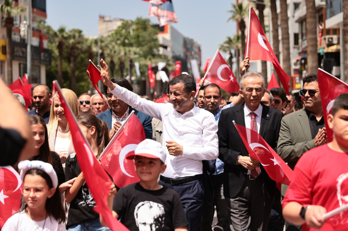 Çocukların bayramı, Denizli’nin bayramı oldu