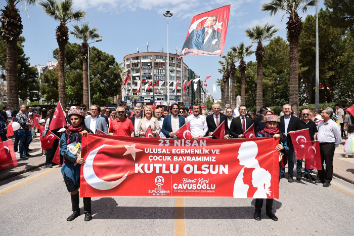 Çocukların bayramı, Denizli’nin bayramı oldu