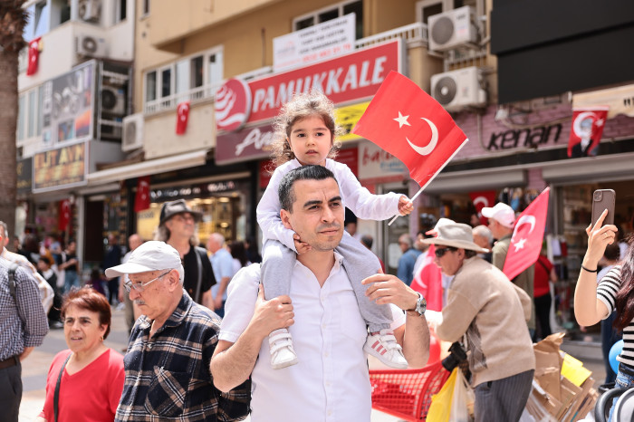 Çocukların bayramı, Denizli’nin bayramı oldu