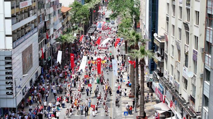 Çocukların bayramı, Denizli’nin bayramı oldu