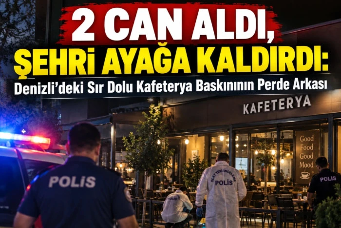 2 Can Aldı, Şehri Ayağa Kaldırdı: Denizli&rsquo;deki Sır Dolu Kafeterya Baskınının Perde Arkası
