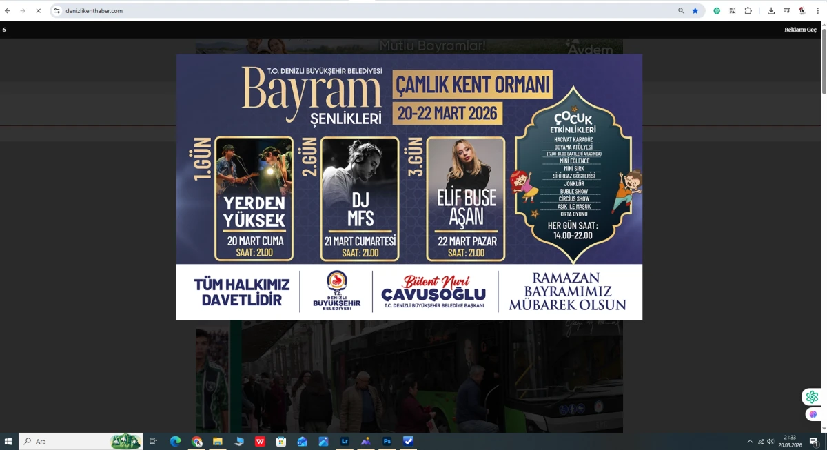 20 MART 2026 İLAN G&Ouml;RSELLERİ