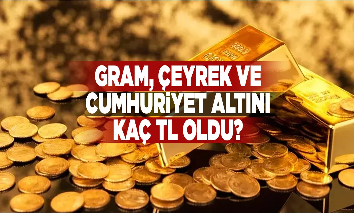 Altın Fiyatlarında Keskin D&uuml;ş&uuml;ş! İşte 23 Temmuz G&uuml;ncel Gram ve &Ccedil;eyrek Altın Fiyatları