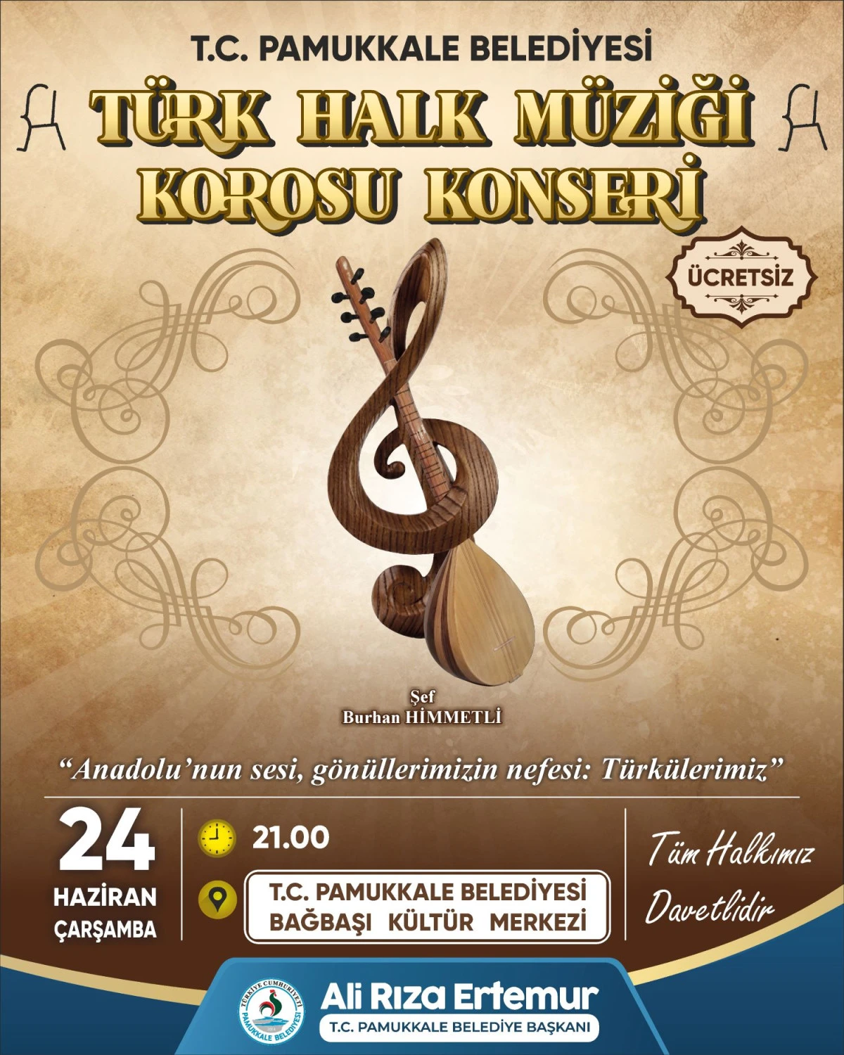 BAĞBAŞI K&Uuml;LT&Uuml;R MERKEZİ&rsquo;NDE &ldquo;&Ccedil;İFTE İLK&rdquo; HEYECANI!