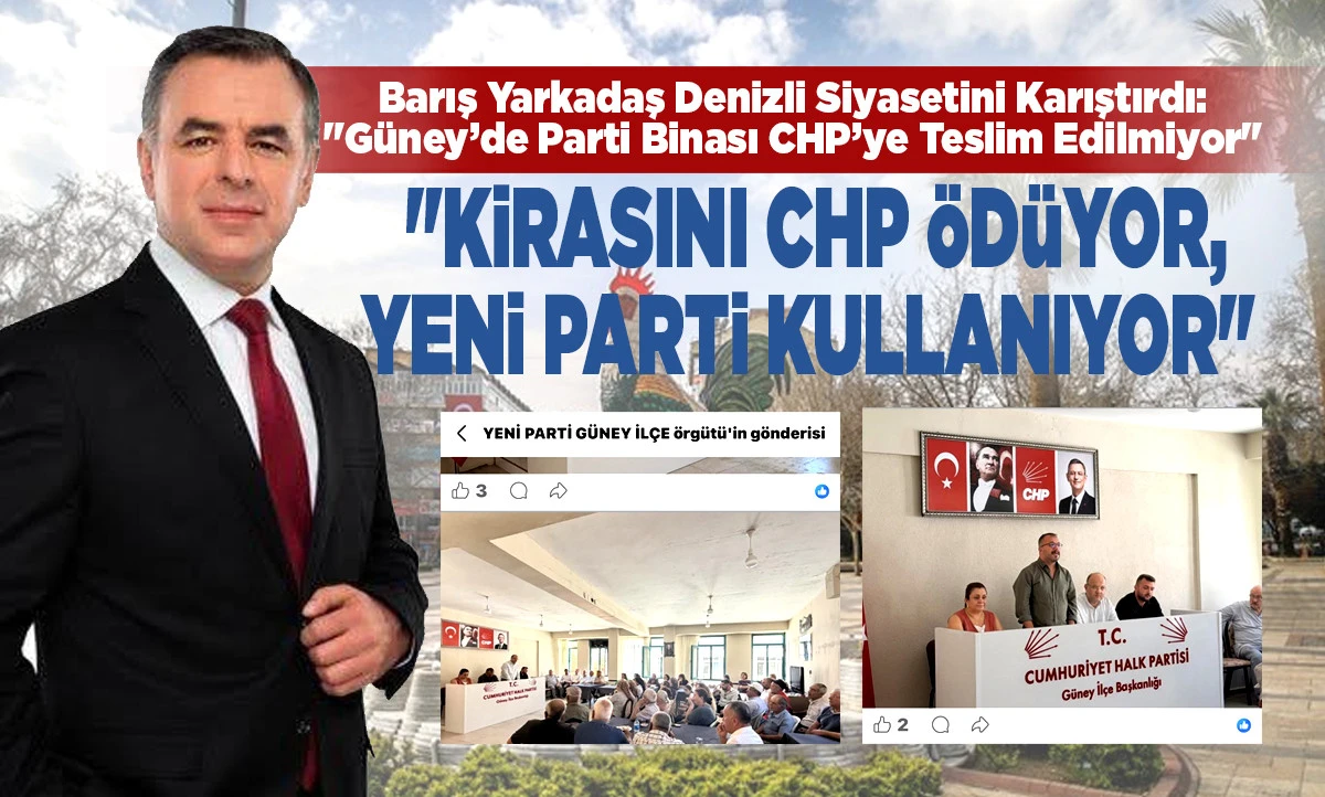 Barış Yarkadaş&rsquo;ın Hedefinde Bu Kez G&uuml;ney İl&ccedil;e Teşkilatı Vardı: "T&uuml;rk Siyaseti B&ouml;yle &Ccedil;&uuml;r&uuml;me G&ouml;rmedi!"