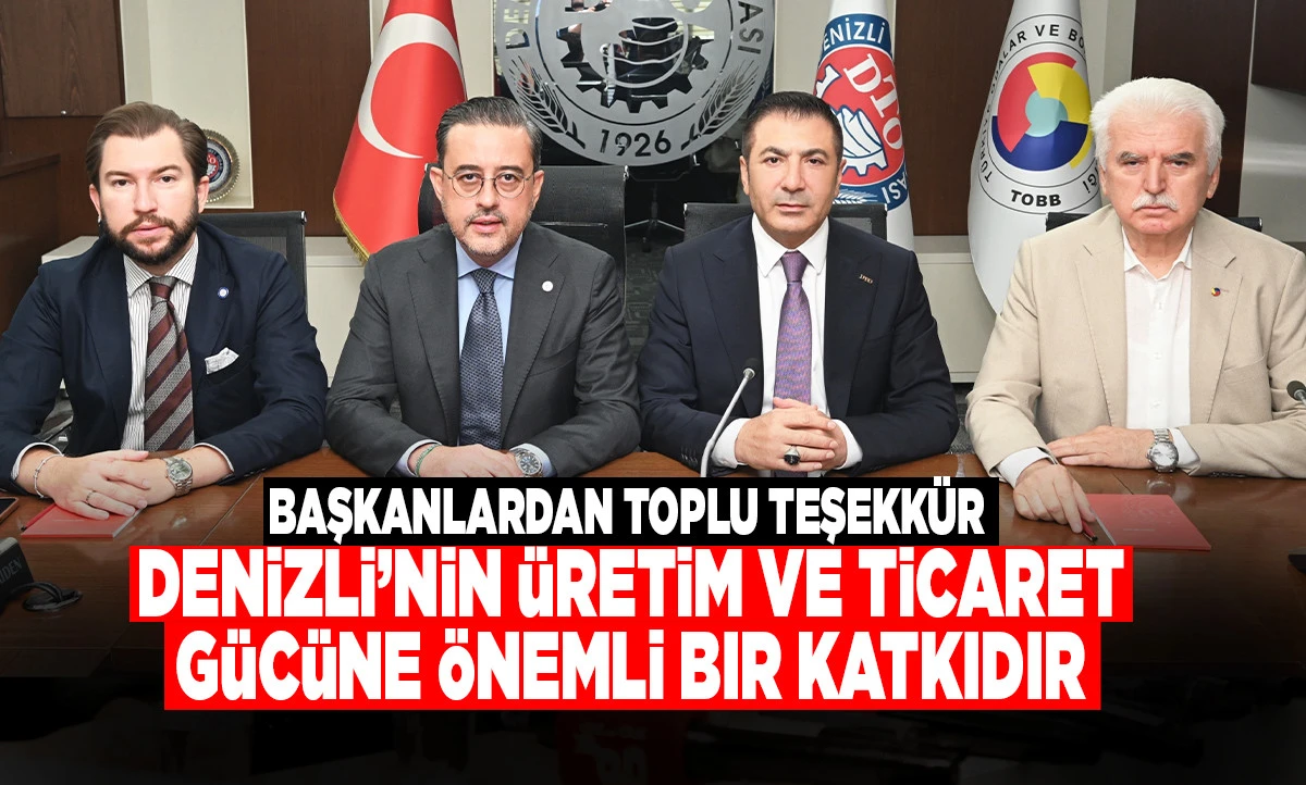BAŞKANLARDAN TOPLU TEŞEKK&Uuml;R
