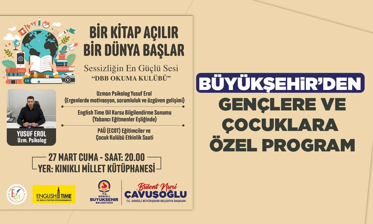  B&uuml;y&uuml;kşehir&rsquo;den gen&ccedil;lere ve &ccedil;ocuklara &ouml;zel program