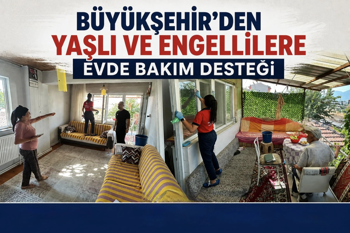     B&uuml;y&uuml;kşehir&rsquo;den Yaşlı ve Engellilere Evde Bakım Desteği