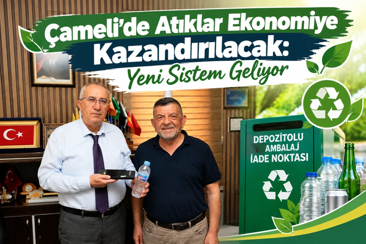 &Ccedil;ameli&rsquo;de Atıklar Ekonomiye Kazandırılacak: Yeni Sistem Geliyor