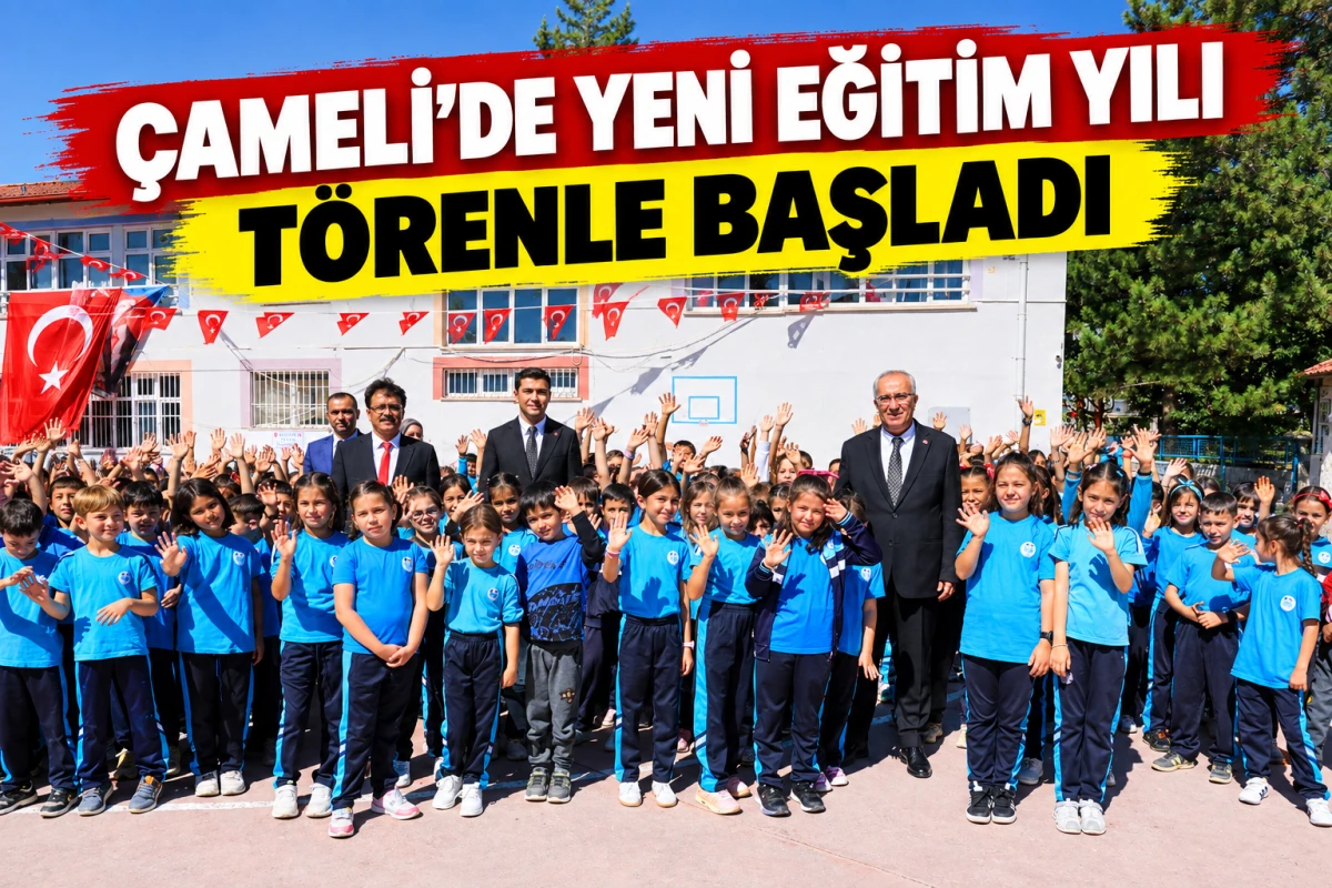 &Ccedil;ameli&rsquo;de Yeni Eğitim Yılı T&ouml;renle Başladı