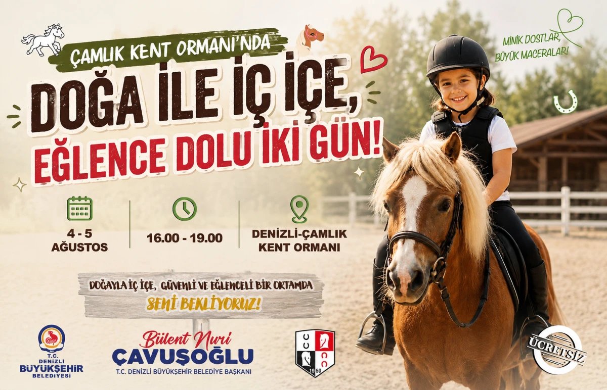 &Ccedil;amlık Kent Ormanı&rsquo;nda doğa ile i&ccedil; i&ccedil;e, eğlence dolu iki g&uuml;n