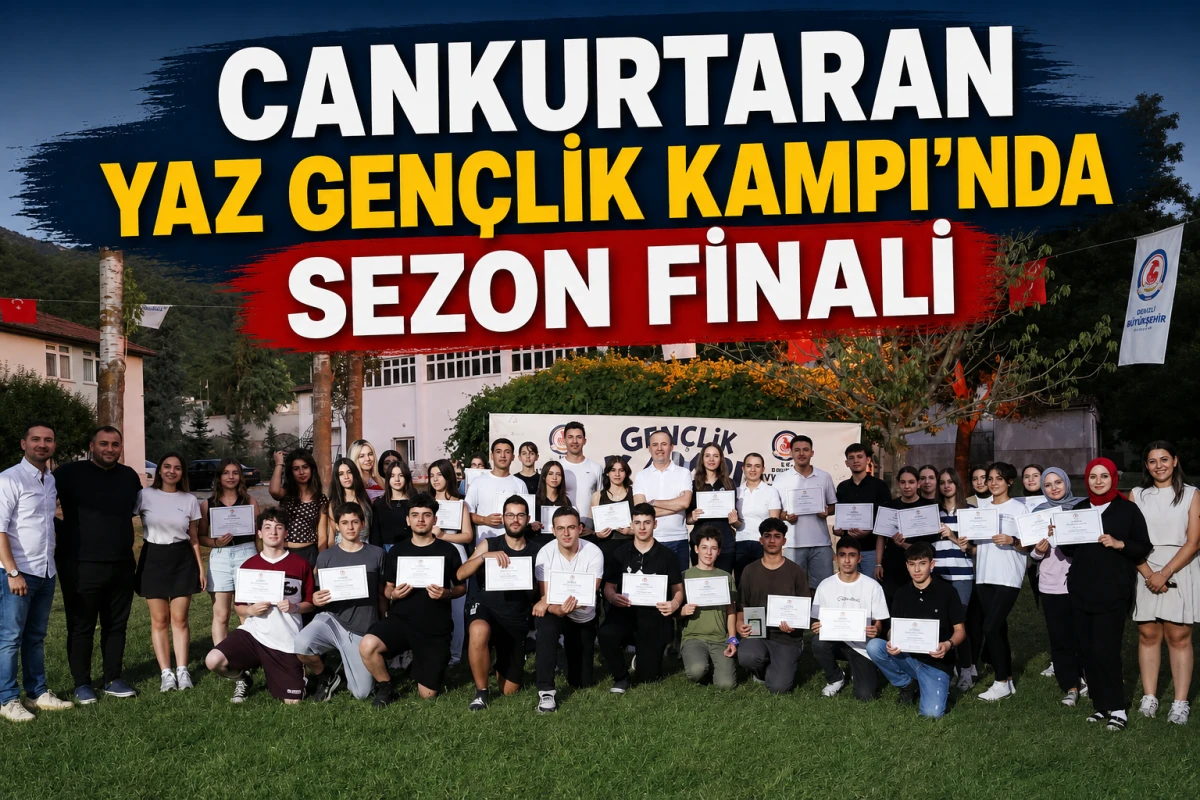 Cankurtaran Yaz Gen&ccedil;lik Kampı&rsquo;nda sezon finali