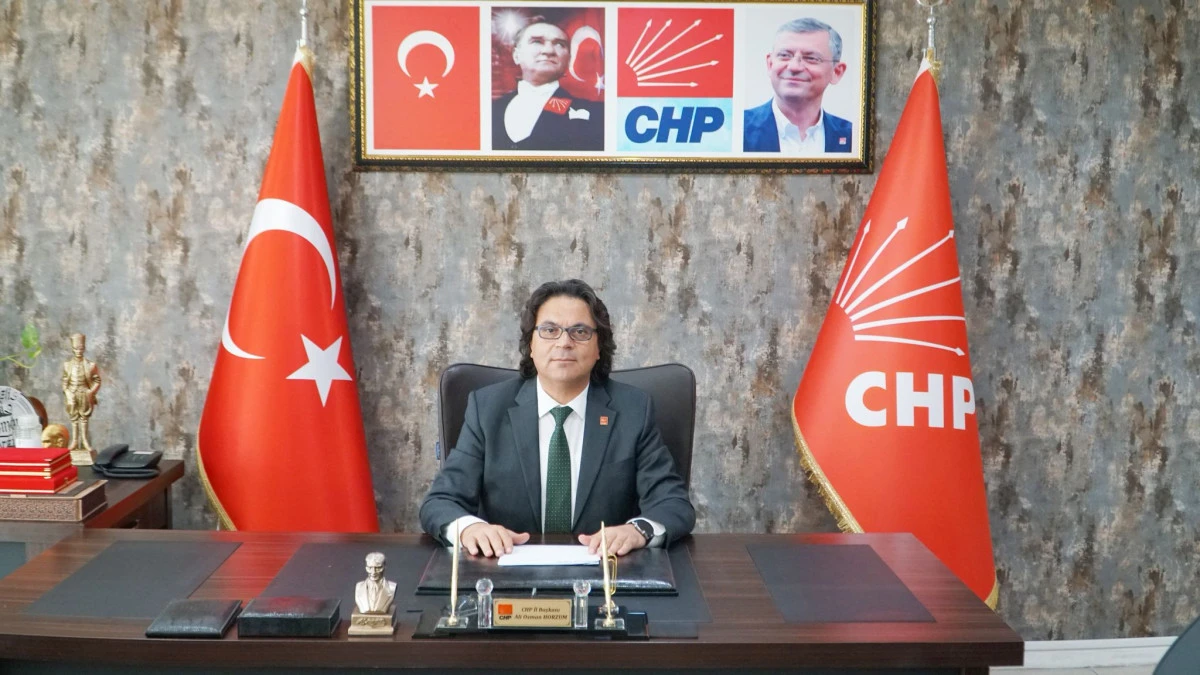 CHP DENİZLİ İL BAŞKANI HORZUM; &ldquo;EĞİTİM &Ccedil;&Ouml;K&Uuml;YOR, İKTİDAR SEYREDİYOR&rdquo;