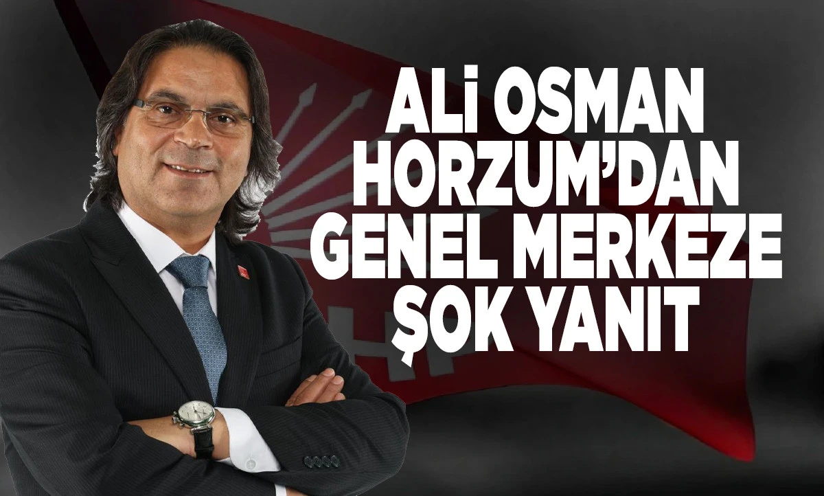 CHP Denizli İl Başkanı Horzum&rsquo;dan İpleri Koparan Yazı