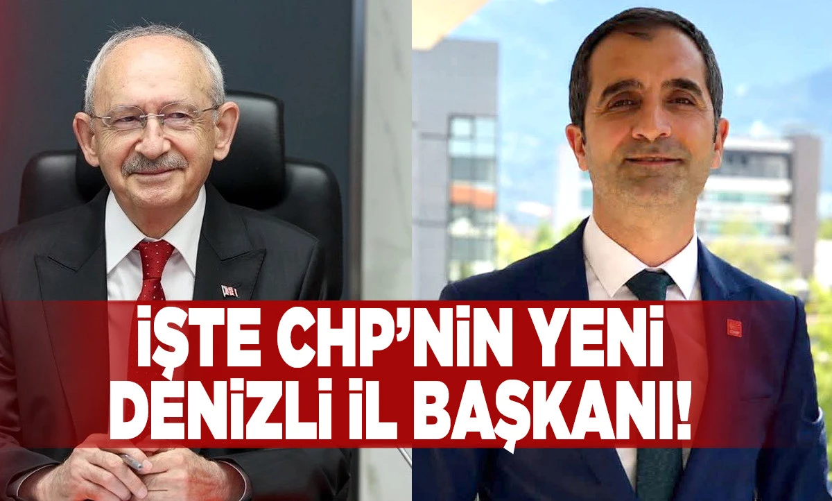 CHP Denizli İl Başkanı Oran&rsquo;dan Birlik &Ccedil;ağrısı: "Kişisel Hesapların Değil, İktidarın D&ouml;nemi"