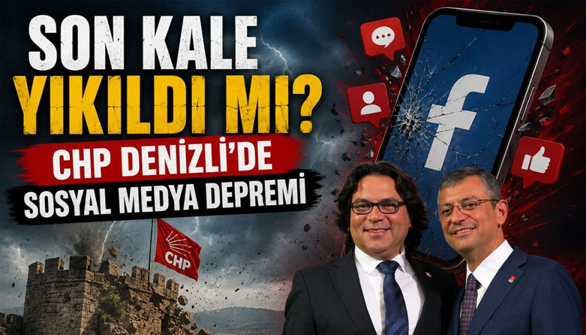 CHP Denizli&rsquo;de &ldquo;Facebook Hesabı&rdquo; Krizi: Ali Osman Horzum&rsquo;dan Dikkat &Ccedil;eken Paylaşım