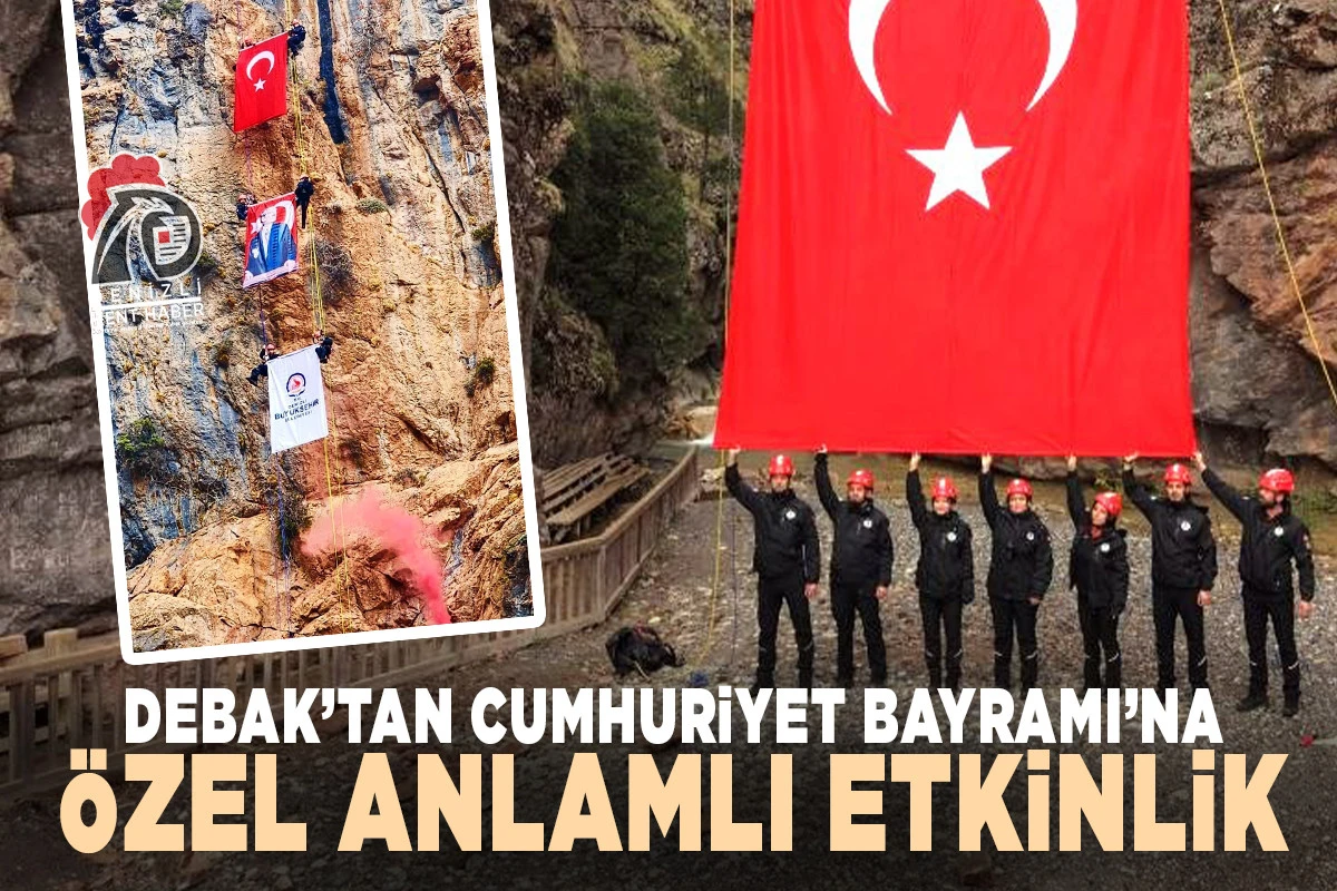 DEBAK&rsquo;tan Cumhuriyet Bayramı&rsquo;na &ouml;zel anlamlı etkinlik