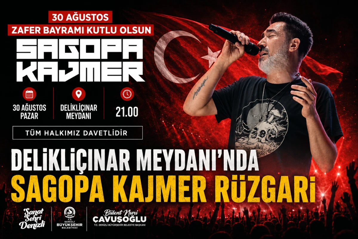 Delikli&ccedil;ınar Meydanı&rsquo;nda Sagopa Kajmer r&uuml;zgarı