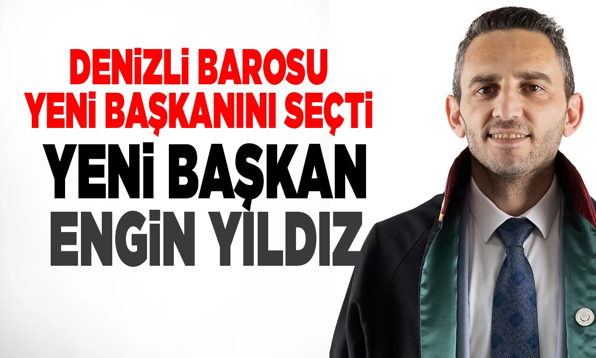 Denizli Barosu&rsquo;nda G&ouml;rev Değişimi: Y&ouml;netim Kurulu Yeni Başkanını Belirledi