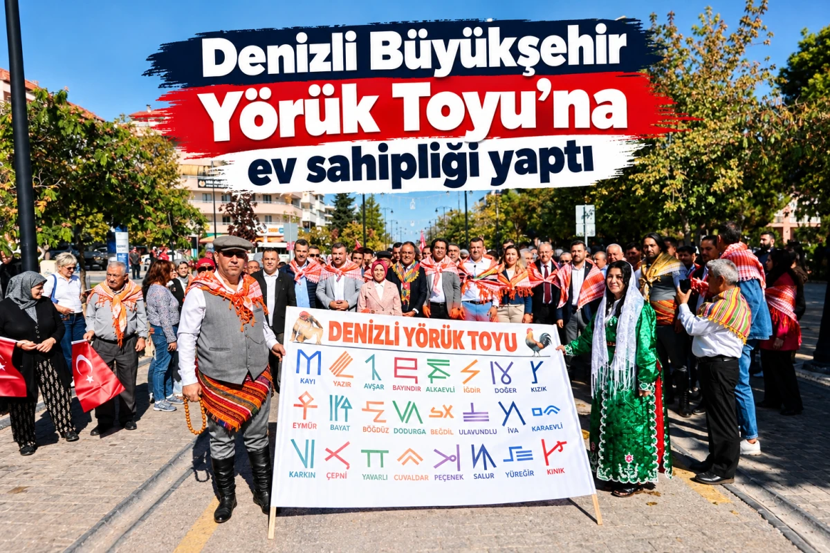 Denizli B&uuml;y&uuml;kşehir Y&ouml;r&uuml;k Toyu&rsquo;na ev sahipliği yaptı