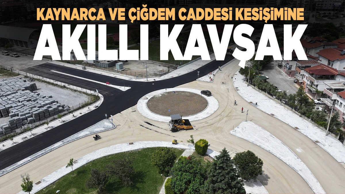 Denizli B&uuml;y&uuml;kşehir&rsquo;den Kaynarca ve &Ccedil;iğdem Caddesi Kesişimine Akıllı Kavşak