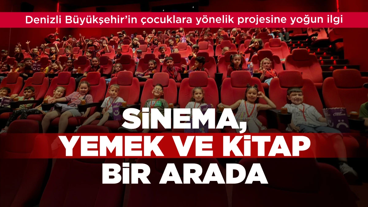 Denizli B&uuml;y&uuml;kşehir&rsquo;in &ccedil;ocuklara y&ouml;nelik projesine yoğun ilgi