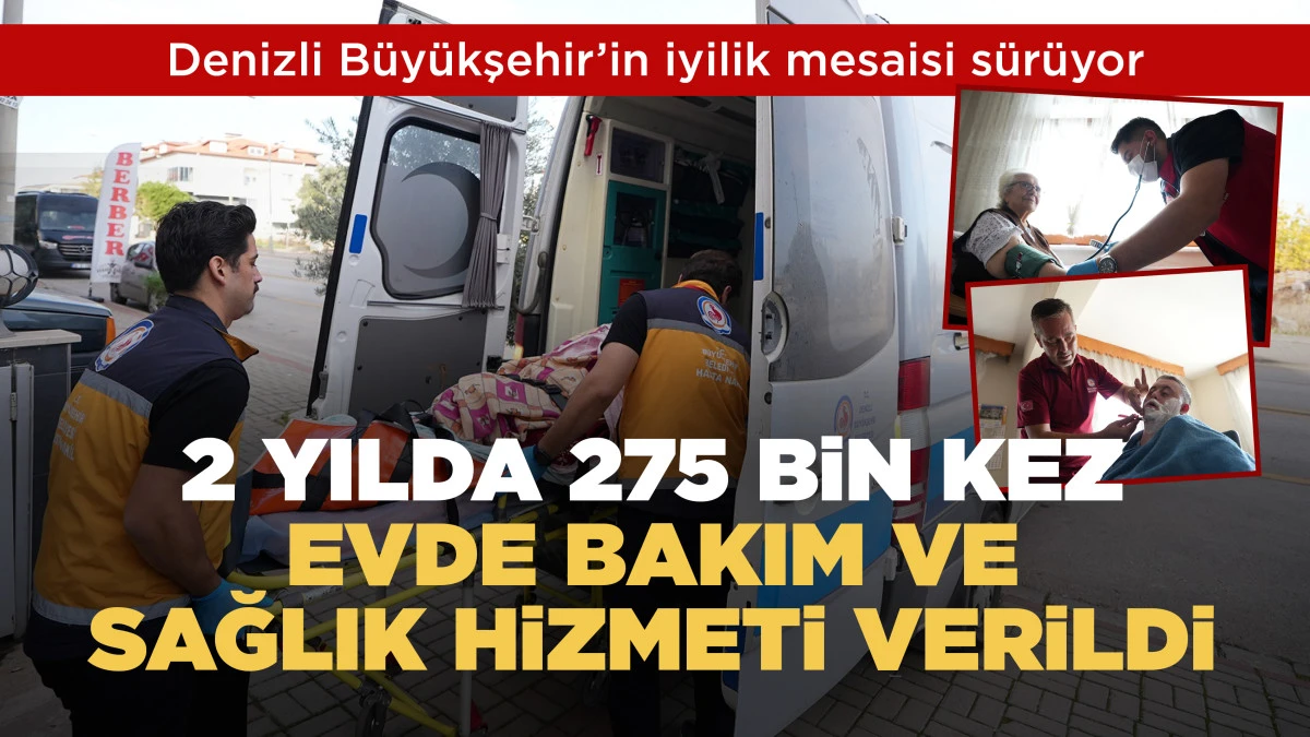 Denizli B&uuml;y&uuml;kşehir&rsquo;in iyilik mesaisi s&uuml;r&uuml;yor