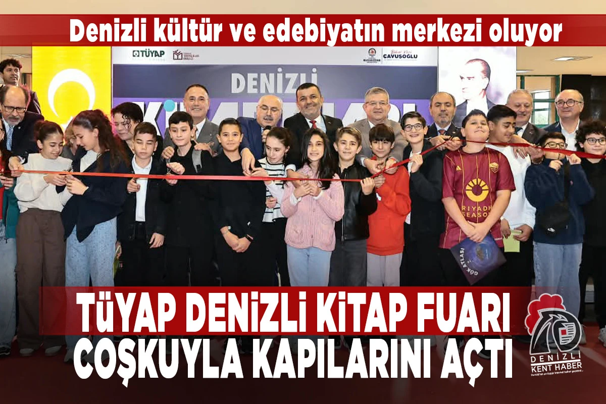 Denizli Edebiyat ve K&uuml;lt&uuml;r&uuml;n Merkezi Oluyor: 212 Yayınevi ve 500 Yazar Kitapseverlerle Buluşuyor