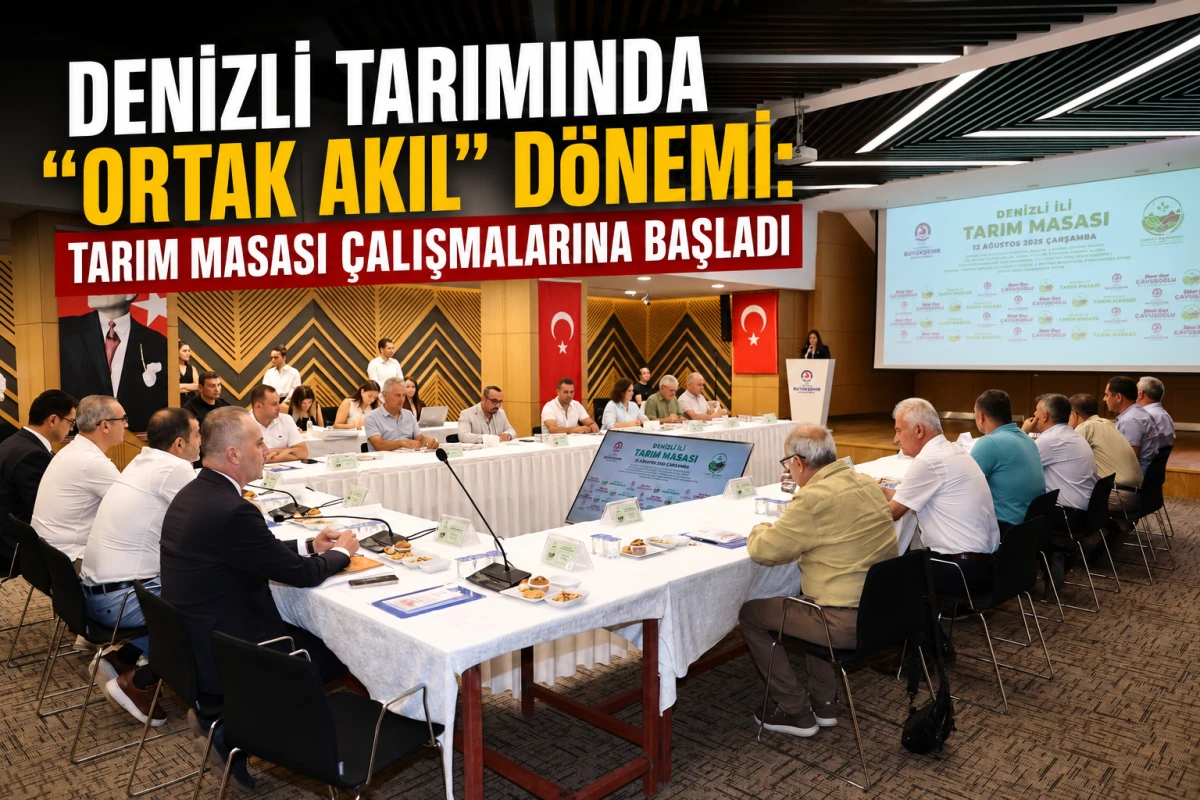Denizli tarımında &ldquo;Ortak Akıl&rdquo; d&ouml;nemi