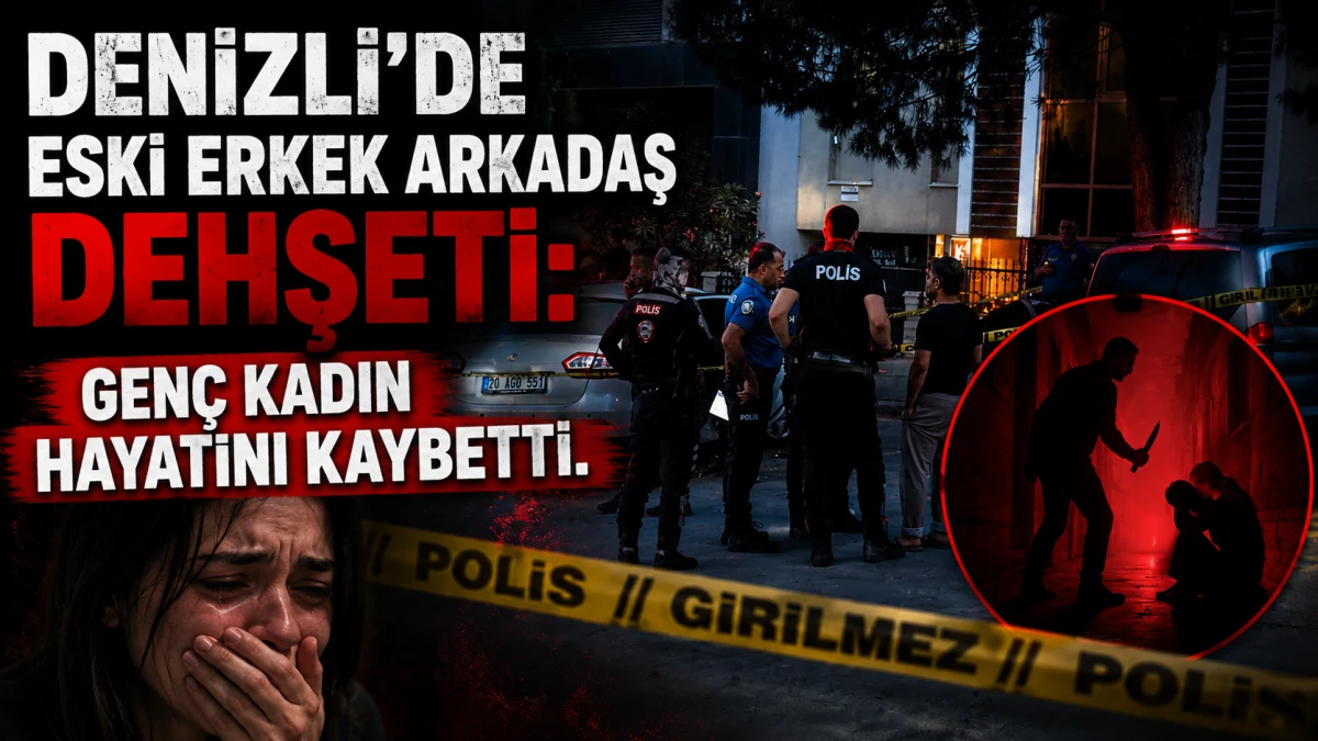 Denizli&rsquo;de Dehşet! Eski Erkek Arkadaşının Pompalı T&uuml;fekli Saldırısına Uğrayan Kadın Hayatını Kaybetti