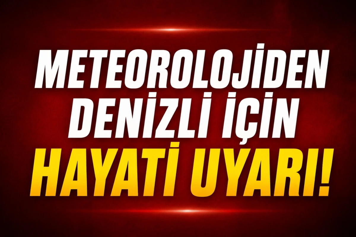 Denizli&rsquo;de Hafta Sonu Hava Durumu: Kuvvetli R&uuml;zgar ve Fırtına Alarmı