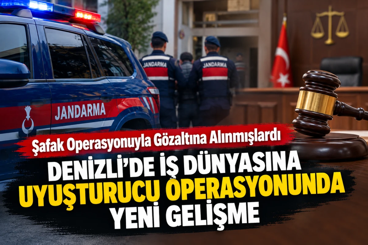 Denizli&rsquo;de İş D&uuml;nyasına Uyuşturucu Operasyonunda Yeni Gelişme
