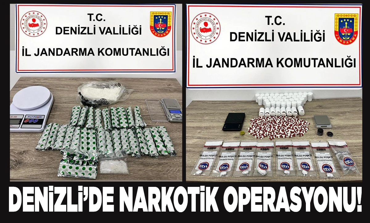 Denizli&rsquo;de Uyuşturucu Operasyonu: 6 Torbacı Tutuklandı