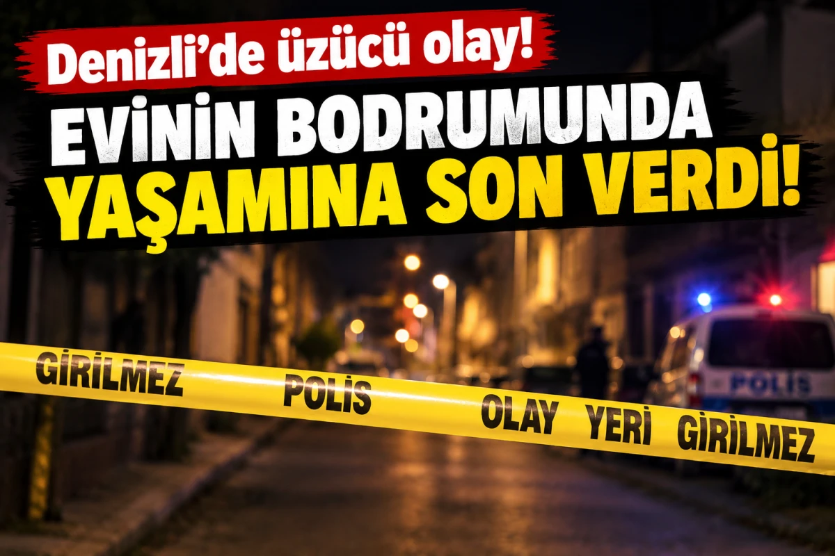 Denizli'de &uuml;z&uuml;c&uuml; olay! Hen&uuml;z 22 yaşındaydı!