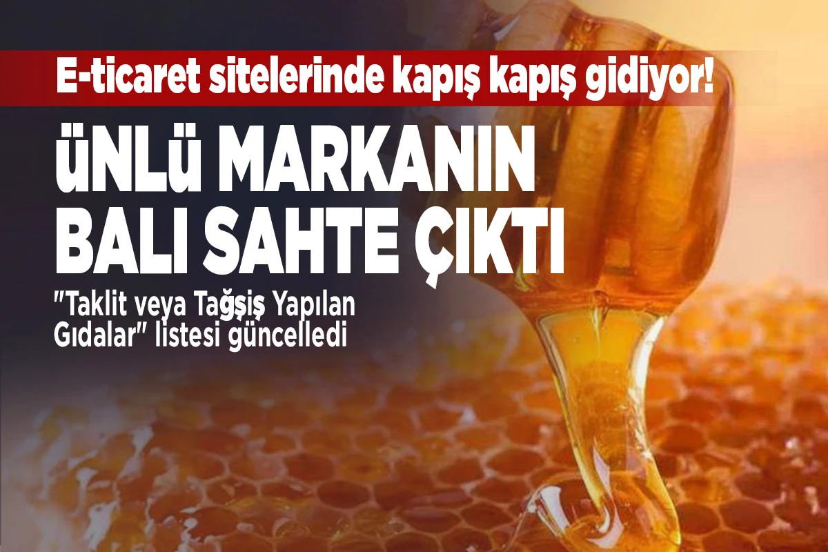 E-Ticaret Sitelerinde Kapış Kapış Gidiyordu: &Uuml;nl&uuml; Markanın Balı Sahte &Ccedil;ıktı!