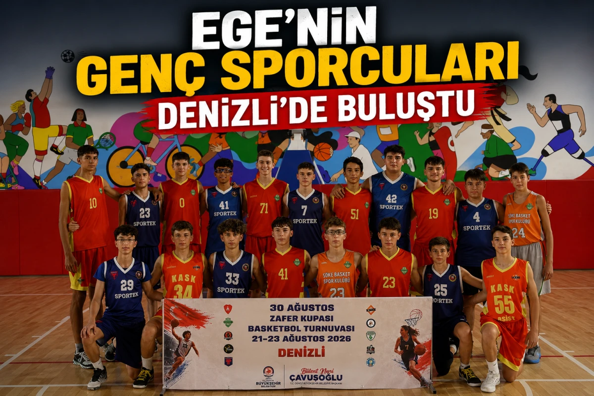 Ege&rsquo;nin gen&ccedil; sporcuları Denizli&rsquo;de buluştu