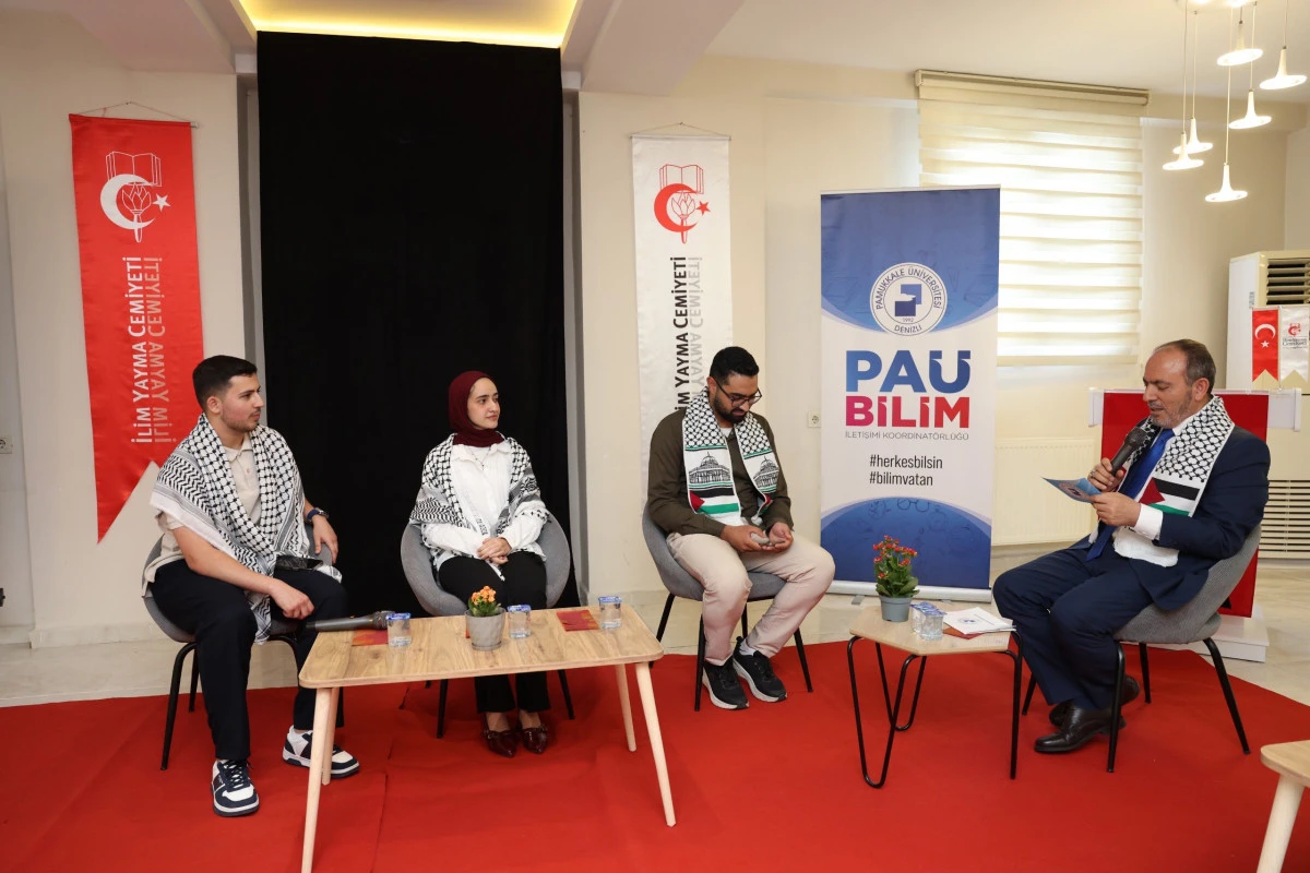 Gazze&rsquo;de &Uuml;niversite Olmak: Gazze&rsquo;nin Sesi PA&Uuml; Bilim Kafe&rsquo;de