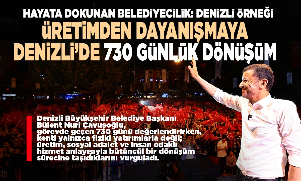 Hayata Dokunan Belediyecilik: Denizli &Ouml;rneği