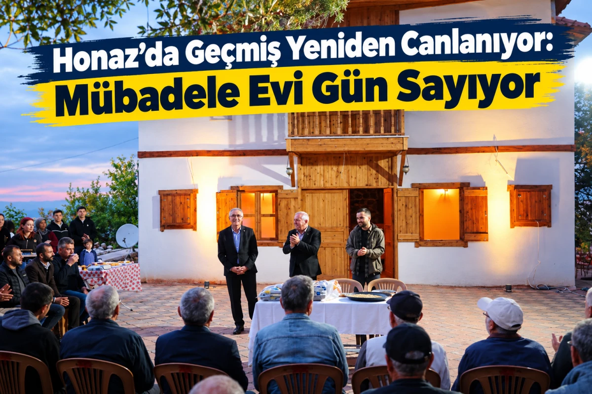 Honaz&rsquo;da Ge&ccedil;miş Yeniden Canlanıyor: M&uuml;badele Evi G&uuml;n Sayıyor