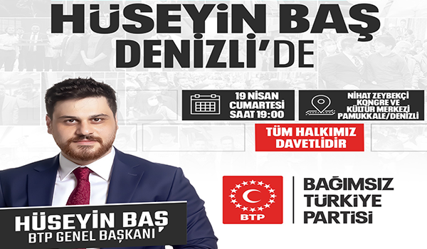 Hüseyin Baş Denizli'ye geliyor