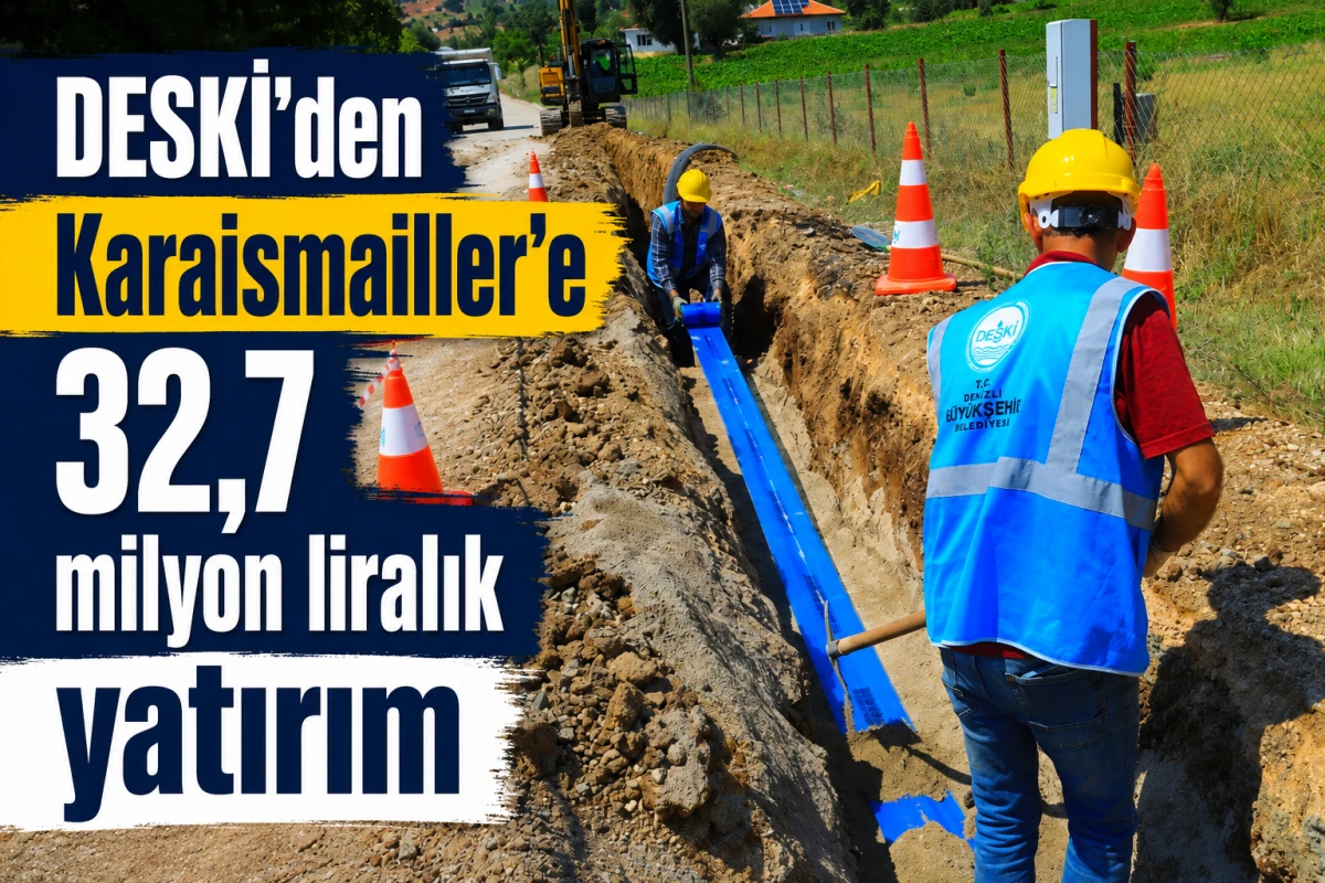 Karaismailler&rsquo;in su altyapısı g&uuml;&ccedil;leniyor.