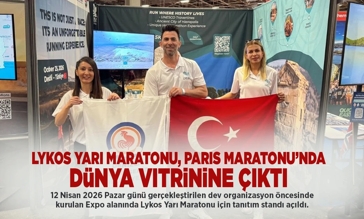 Lykos Yarı Maratonu Paris&rsquo;te sahne aldı