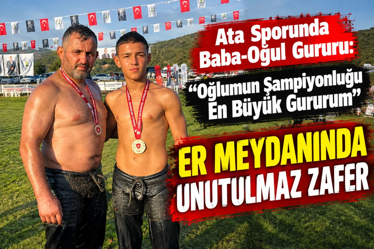 Manisa G&ouml;lmarmara&rsquo;da Gurur G&uuml;n&uuml;: Cahit Hamza Aysel Tozkoparan Boyunda Şampiyonluğa Ulaştı