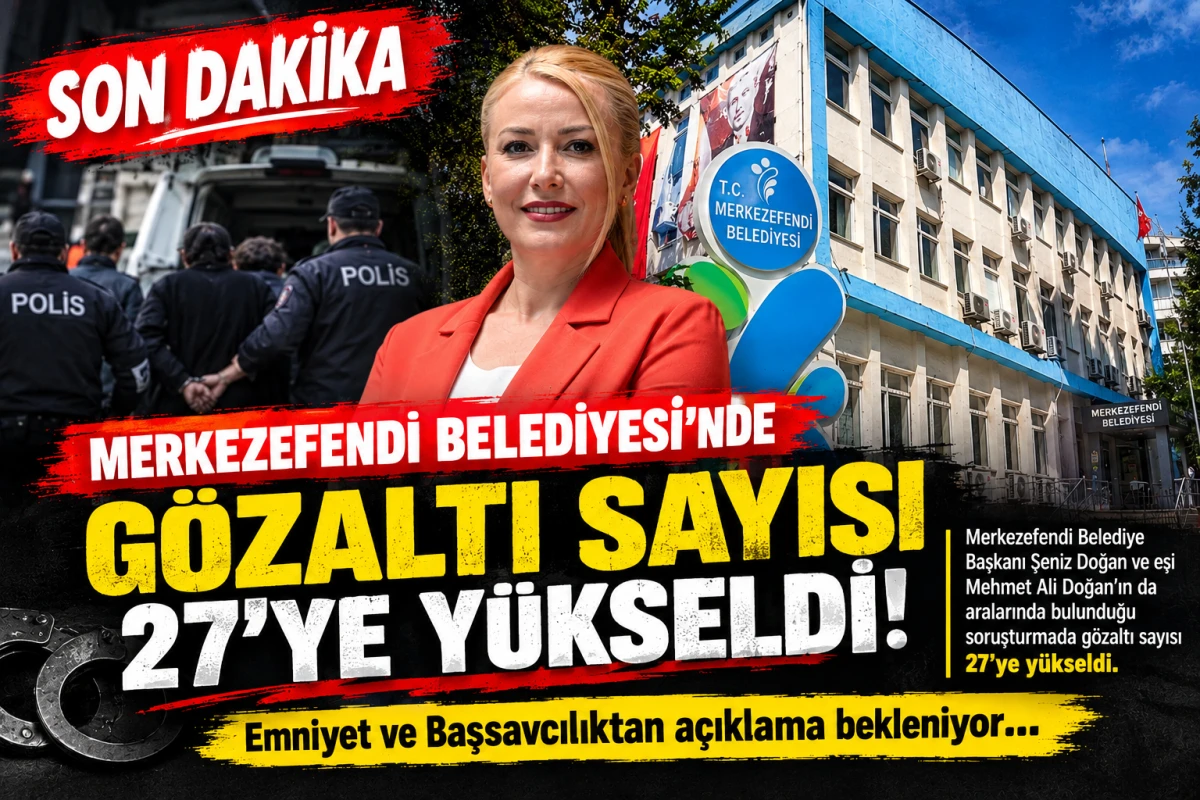 Merkezefendi Belediyesi Operasyonunda G&ouml;zaltı Sayısı 27&rsquo;ye Y&uuml;kseldi!