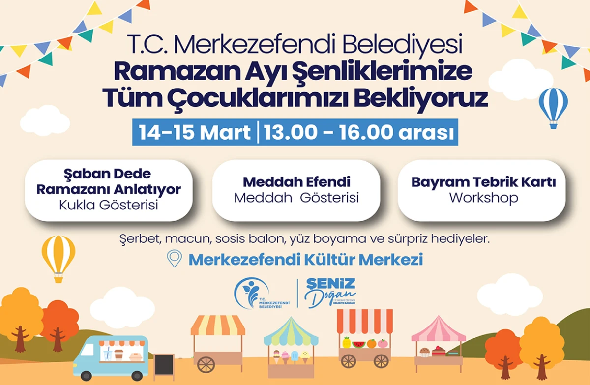MERKEZEFENDİ BELEDİYESİ RAMAZAN AYI COCUK ŞENLİĞİ