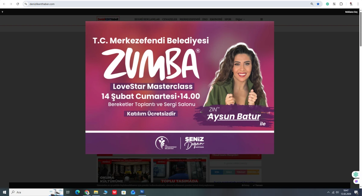 MERKEZEFENDİ BELEDİYESİ ZUMBA
