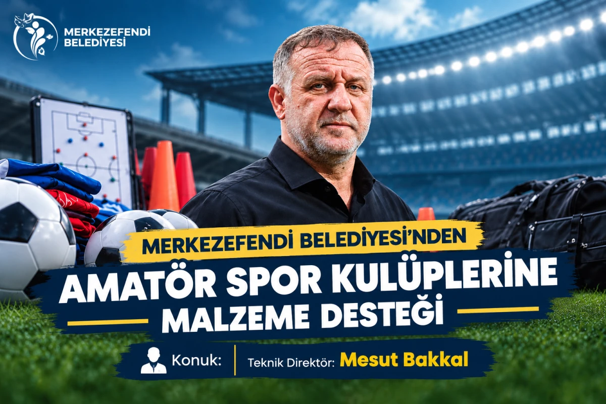MERKEZEFENDİ BELEDİYESİ&rsquo;NDEN AMAT&Ouml;R SPOR KUL&Uuml;PLERİNE MALZEME DESTEĞİ