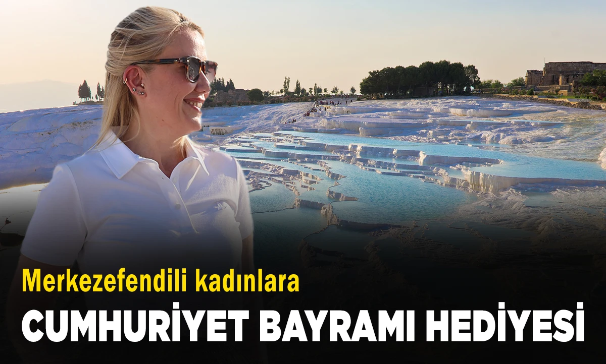 MERKEZEFENDİLİ KADINLARA CUMHURİYET BAYRAMI HEDİYESİ