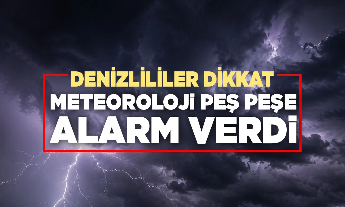 Meteoroloji peş peşe alarm verdi: 39 il i&ccedil;in kritik uyarı