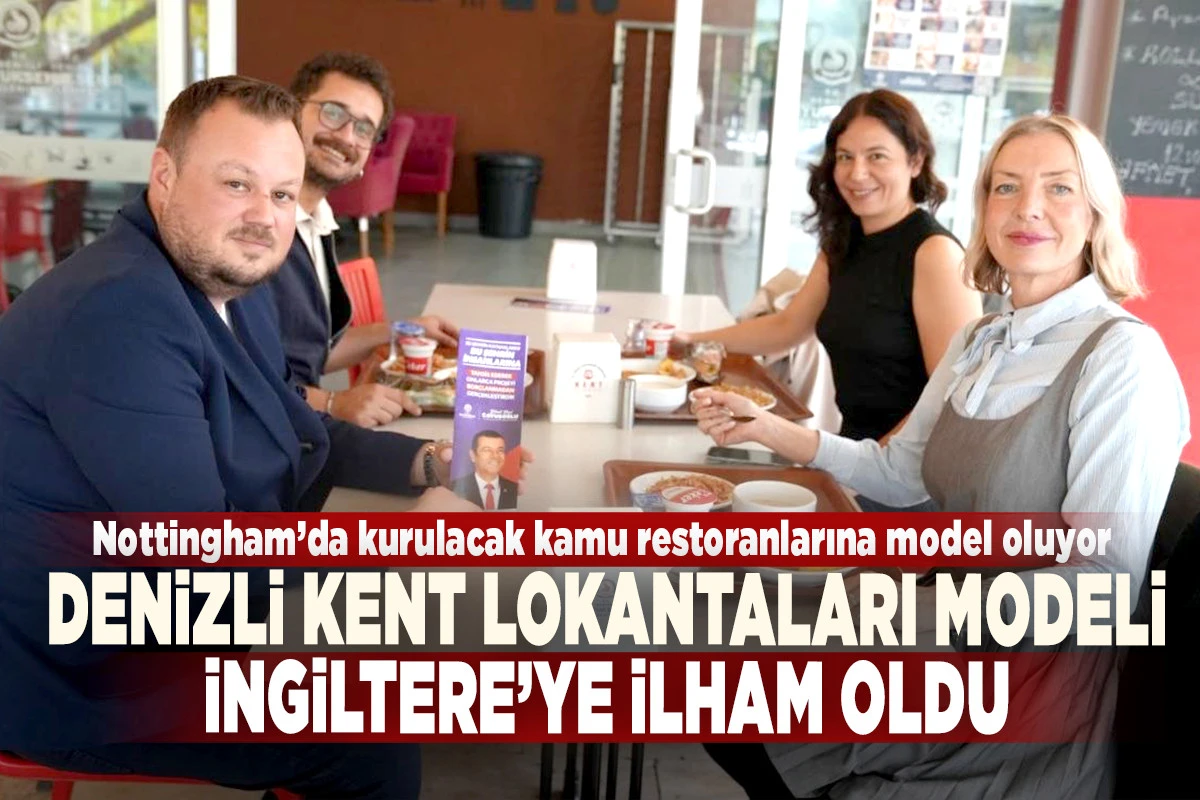 Nottingham&rsquo;da kurulacak kamu restoranlarına model oluyor
